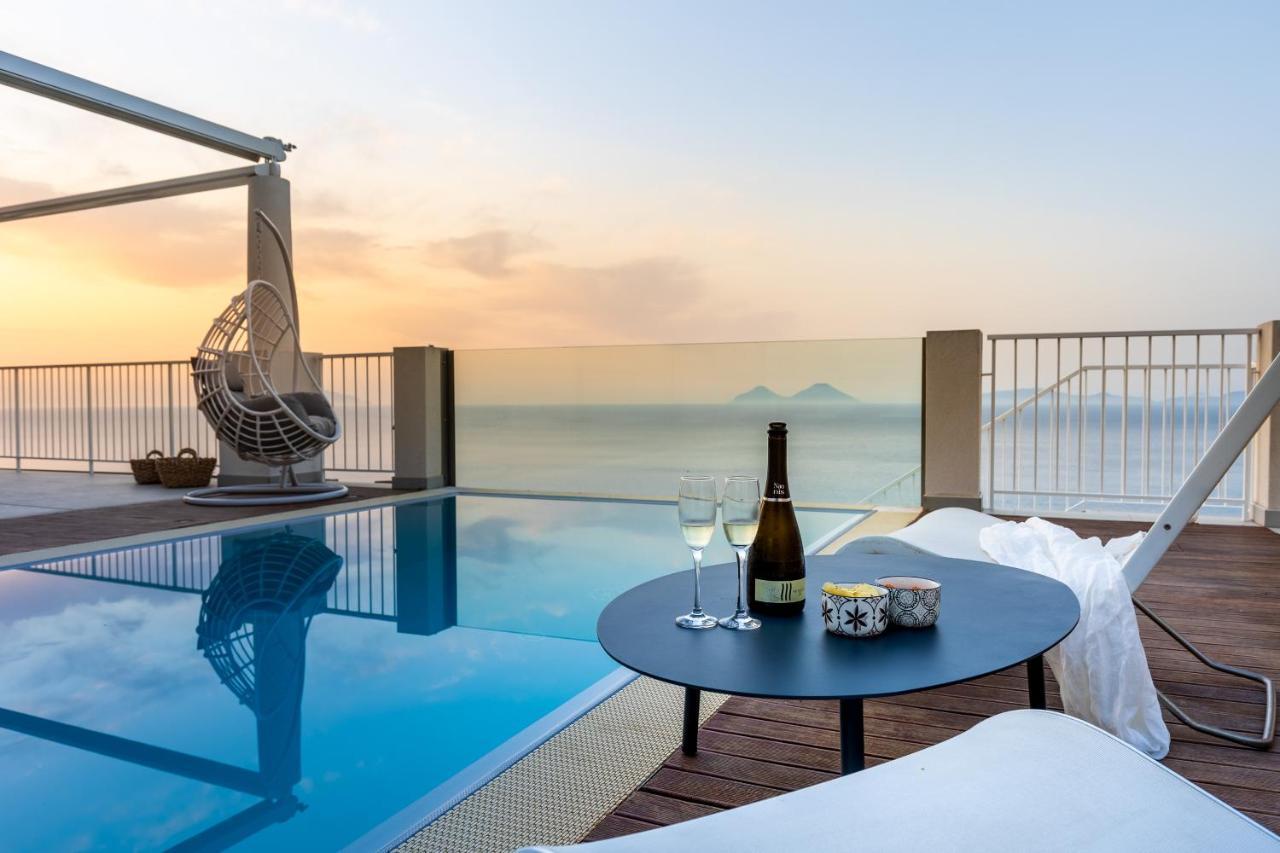 Villas D'Orlando - With Private Pool And Sea View Capo d'Orlando Exterior photo