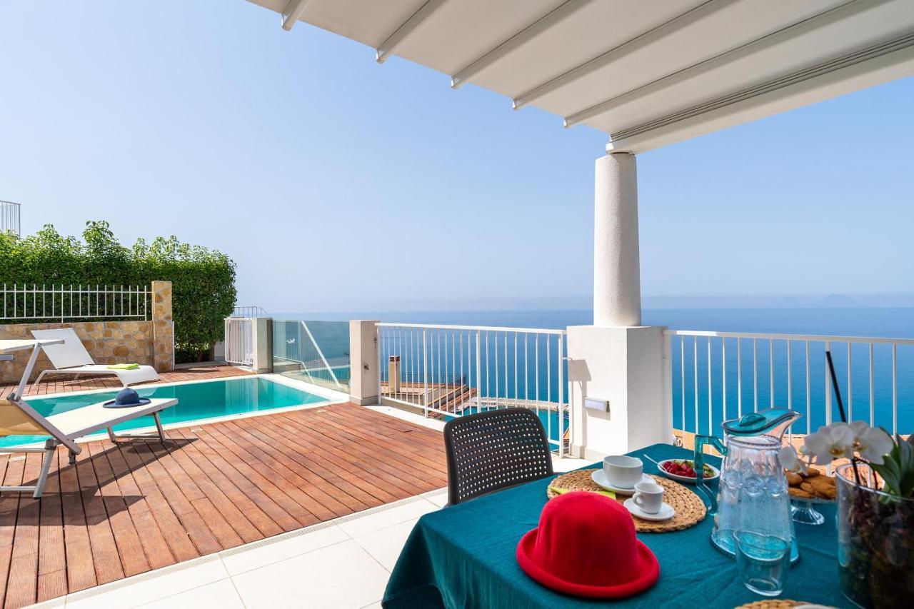 Villas D'Orlando - With Private Pool And Sea View Capo d'Orlando Exterior photo