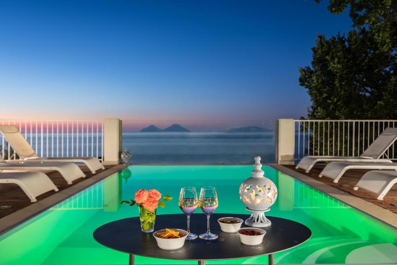 Villas D'Orlando - With Private Pool And Sea View Capo d'Orlando Exterior photo